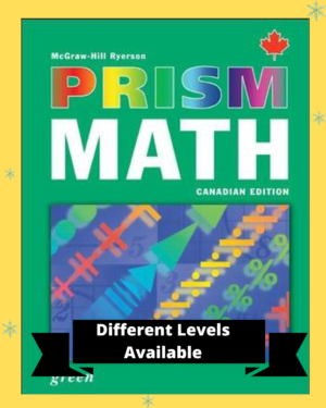 PRISM Math | Student Edition – Level 1-8