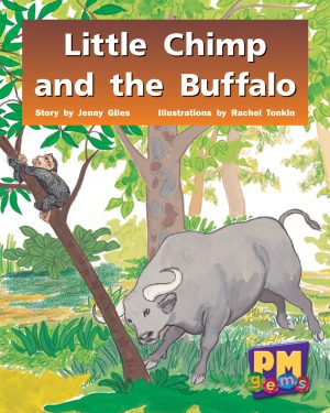 PM Gems Green Little Chimp and the Buffalo Lvl 12
