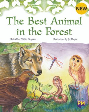 New! PM Library Purple The Best Animal In The Forest 19 (K) (6-Pack)