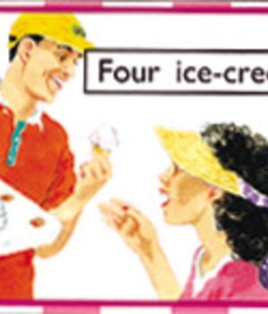 PM Library Magenta Four Ice Creams Lvl 2: PM Library: Magenta