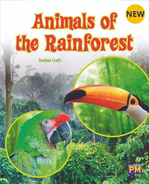 w44 New! PM Library Purple Animals Of The Rain Forest 20 (K-L) (6-Pack) - Image 1