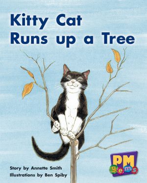 PM Gems Red Kitty Cat Runs Up a Tree Lvl 7