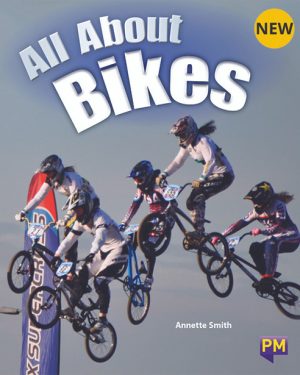 New! PM Library Turquoise Level 17 All About Bikes 6-pack